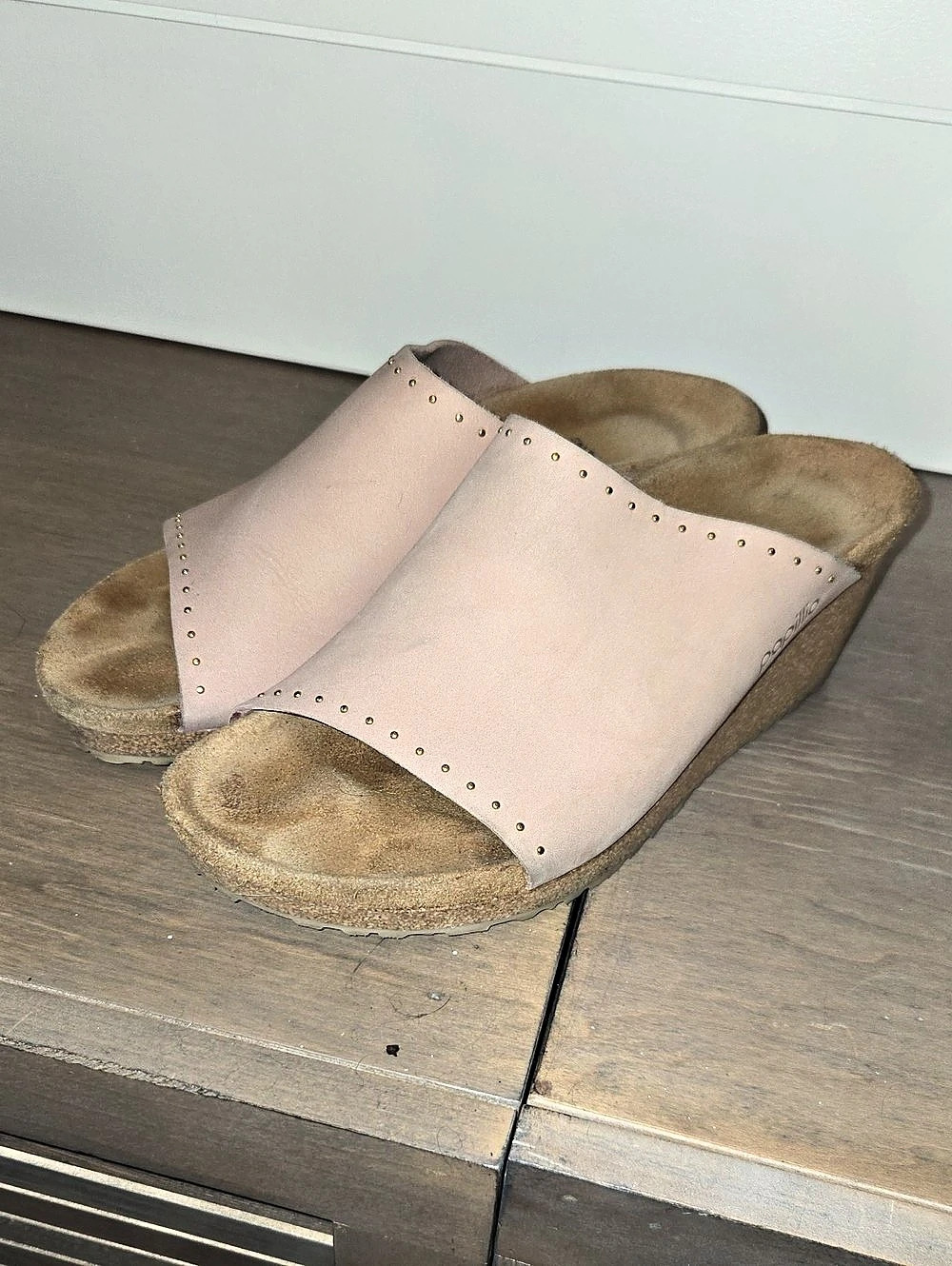 papillio Studded Mules in Pink EU 41